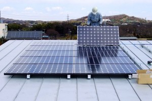 太陽光発電パネル設置工事